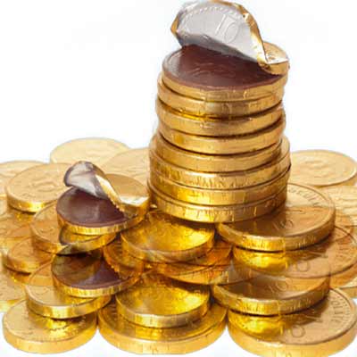 Free Net of Chocolate Coins - Freebies Lovers