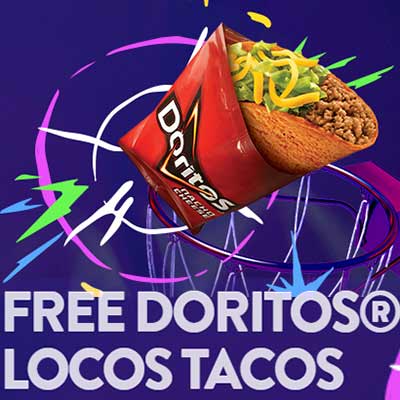 Free Doritos Locos Taco at Taco Bell - Freebies Lovers