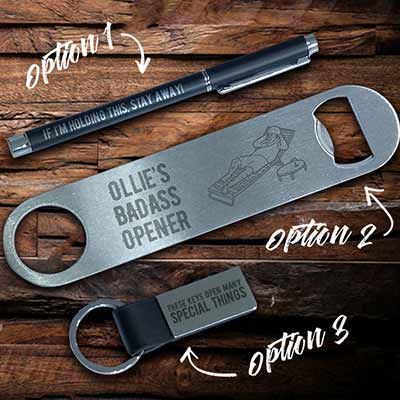 Free Custom Bottle Opener, Pen or Keychain - Freebies Lovers