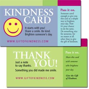 Free Kindness & Thank You Cards