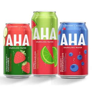 Free Aha Sparkling Water