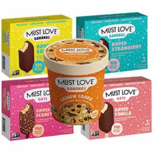 Free Must Love Plant-Based Ice Cream