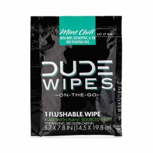 Free DUDE Wipes Mint Chill