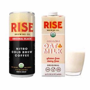 Free Organic Oat Milk and Nitro Cold Brew Coffee