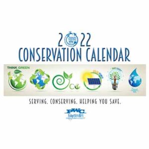 Free 2022 PWC Conservation Wall Calendar