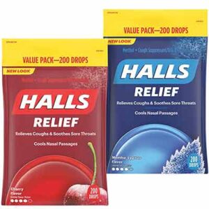 Free HALLS Mentho-Lyptus & Other Flavor Cough Drops