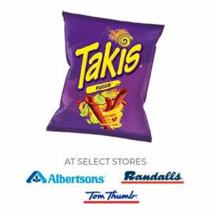 Free Takis Chips at Albertsons and Randalls Freeosk