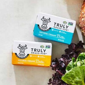 Free Truly Grass Fed Natural Creamy Butter