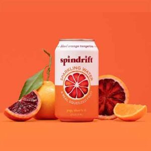 Free 8-Pack of Spindrift Blood Orange Tangerine Sparkling Water