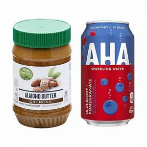 Free Open Nature Nut Butters & AHA Sparkling Water