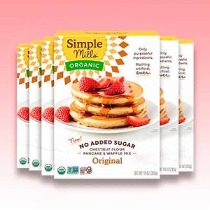 Free Simple Mills No Added Sugar Organic Pancake & Waffle Mix