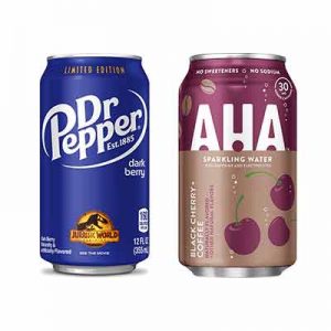 Free Dr Pepper Dark Berry at Albertsons & AHA Sparkling Water at Safeway