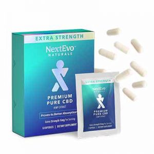 Free NextEvo Naturals Premium Pure CBD Capsules