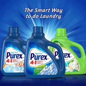 Free Purex Laundry Detergent and Fabric Care Products