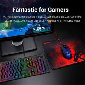 Free Redragon S107 Gaming Keyboard, Mouse & Mousepad