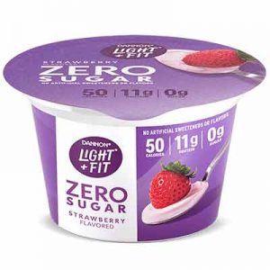 Free Light & Fit Zero Sugar Single Serve Yogurt
