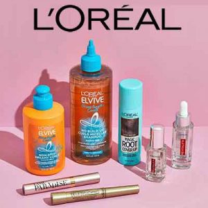 Free L’Oréal Paris Beauty Products