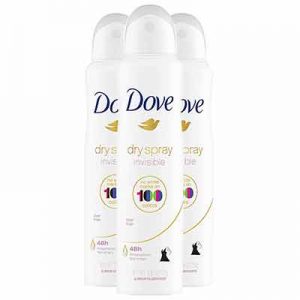 Free Dove Invisible Dry Spray Clear Finish Antiperspirant