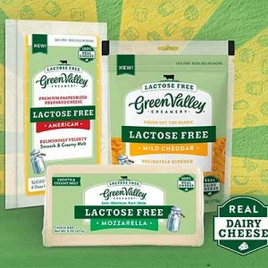 Free Green Valley Creamery Lactose-Free Cheese Slices & Shreds