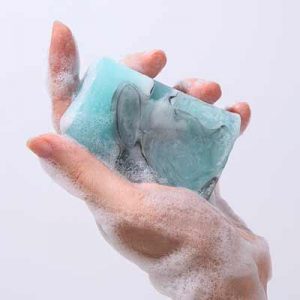 Free Natural Love Bio Handmade Jade Gemstone Soap