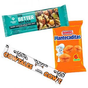 Free Goetze's Cow Tales Mini, Mantecaditas Muffins and Member's Mark Better Nut Bar