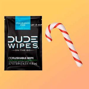 Free Swiss Miss Candy Cane and DUDE Wipes
