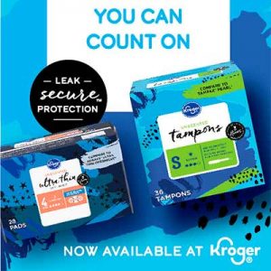 Free Kroger Pads Sample Pack