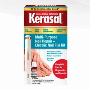 Free Kerasal Multi-Purpose Nail Repair + Electric File Kit