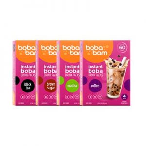 Free BobaBam Instant Boba Drink Packs