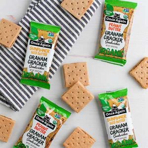 Free Pack of Once Again Cracker Sandwiches