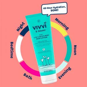 Free Vivvi & Bloom 2-in-1 Face & Body Whip Lotion