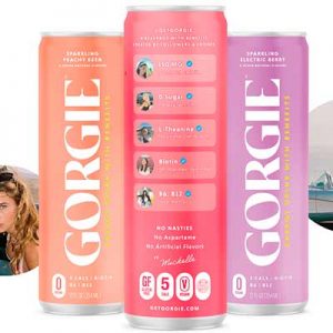 3 Free Cans of GORGIE Energy Drink
