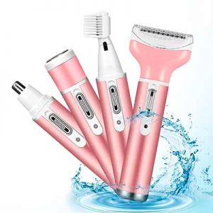 Free Clean & Smooth Rechargeable Face, Under Arm & Leg Female Rotary Shaver & More