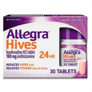 Free Allegra Hives, Non-Drowsy Allergy Relief