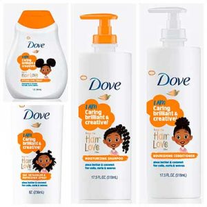 Free Dove Hair Love Kids Care Shampoo, Conditioner, Styling Cream or Spray