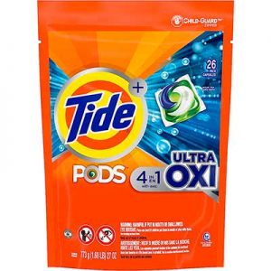 Free Tide PODS Ultra OXI Laundry Detergent