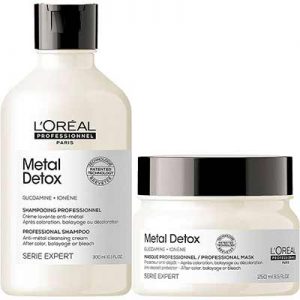 Free L'Oreal Metal Detox Shampoo & Mask
