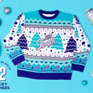 Free Shasta Zero Sugar Holiday Sweaters
