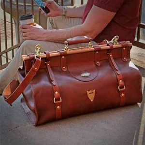 Free Colonel’s Leather Weekender Bag