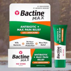 Free Bactine Max Strength Antibiotic+Pain Relieving Ointment