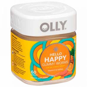 Free OLLY Hello Happy Gummy Worms Supplement