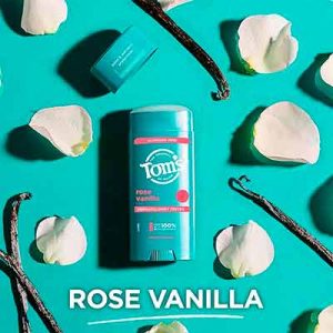 Free Tom’s Of Maine Deodorant In Rose Vanilla