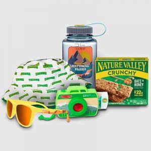 Free Nature Valley Bucket Hat, a Pair of Sunglasses, a Water Bottle and more