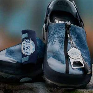 Free Pair of Busch Light Crocs Clogs or Sandals