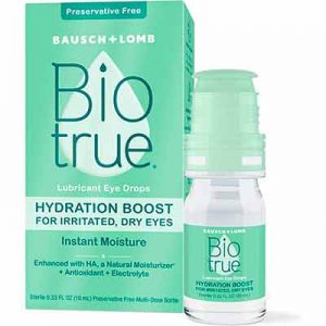 Free Bausch + Lomb Biotrue Hydration Boost Eye Drops Sample