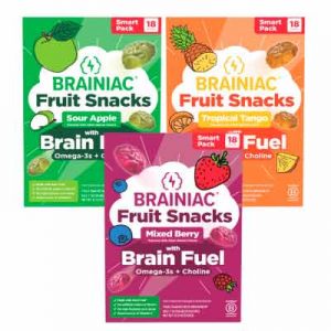 Free Brainiac Foods Functional Fruit Snacks