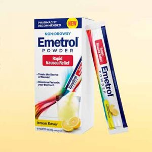 Free Emetrol Nausea Relief Powder Sample