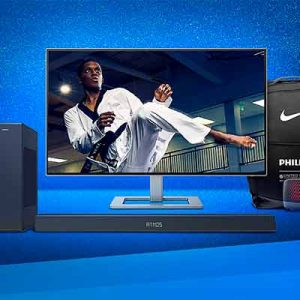 Free Phillips Monitor and Sound Bar