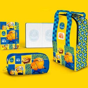 Free Despicable Me 4 Chiquita Backpack, Notebook, and Pencil Case