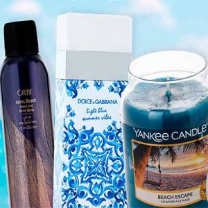 Free Dolce & Gabbana Light Blue Summer Vibes Fragrance, Oribe Apres Beach Wave & Shine Spray and More